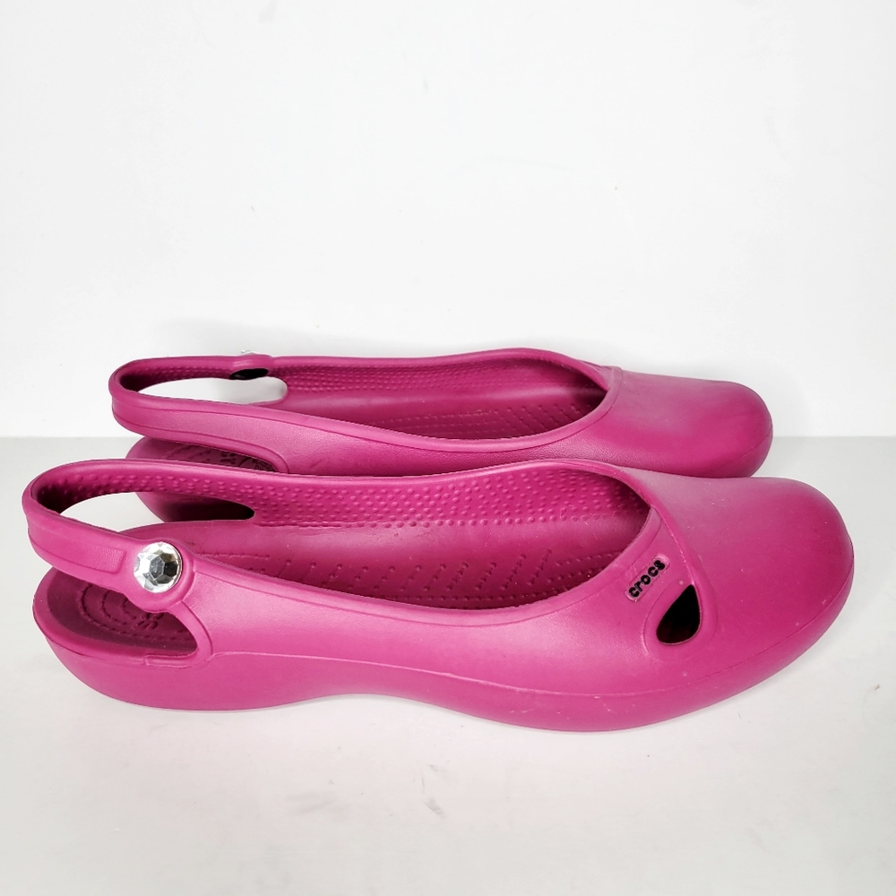 Crocs Olivia Berry Flats Women's Size 9